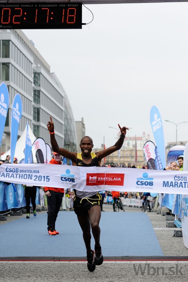 Na ČSOB maratóne prekonali Keňania traťové rekordy