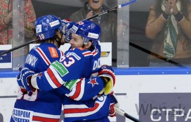 Petrohrad doma zničil CSKA Moskvu, odvrátil prvý mečbal