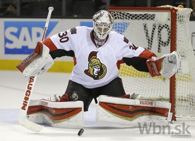 Prvou hviezdou týždňa NHL sa stal brankár Ottawy Hammond