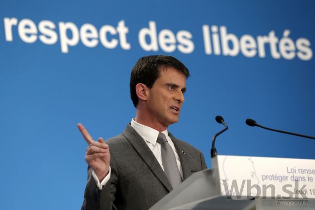 Premiér Valls sa bojí jadrových zbraní v moci lepenovcov