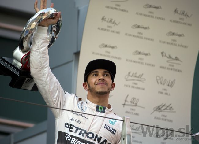 VC Číny patrí Hamiltonovi, Rosberg je ním frustrovaný