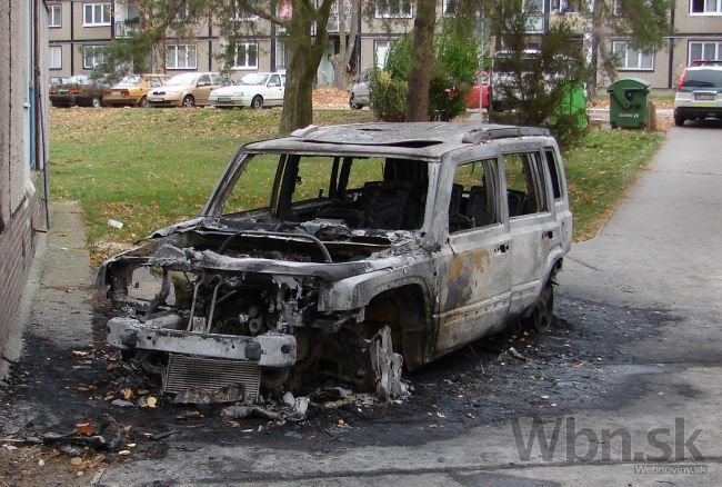 Pri Poprade našli zhorené auto, bola v ňom mŕtvola ženy