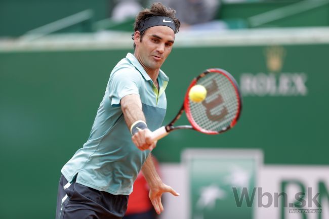 Federer ani na dvanásty pokus nezíska titul v Monte Carle