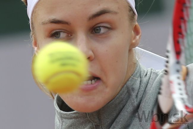 Fed Cup proti Švédsku zahájila v Bratislave Schmiedlová