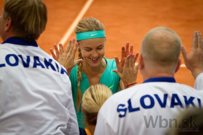 Slovenky rozprášili Švédky, Schmiedlová získala tretí bod