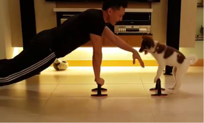 Video: Cvičenie so psíkom