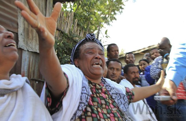 Proti masakre kresťanov protestovali stovky Etiópčanov
