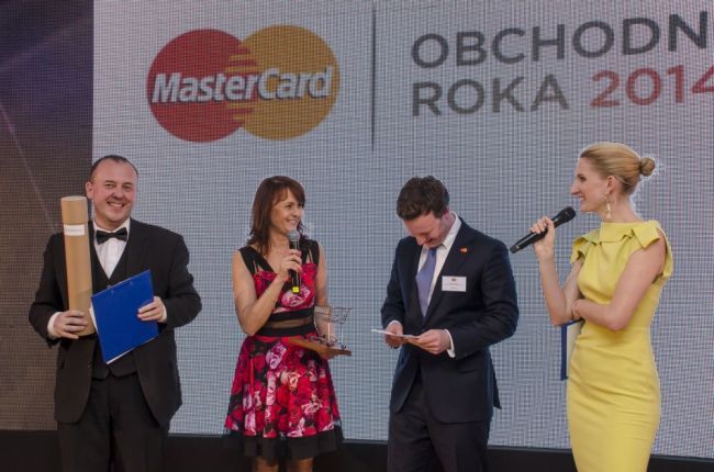 Ocenenie MasterCard Obchodník roka 2014 pre IKEA Bratislava