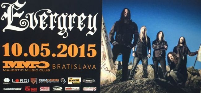 Švédska metalová skupina Evergrey vystúpi v máji v MMC