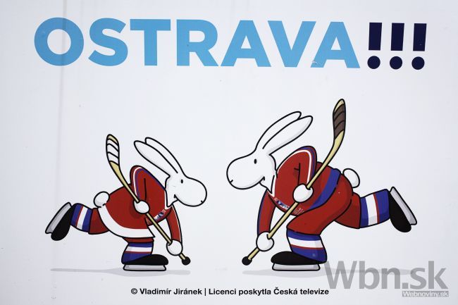 Maskoti hokejového šampionátu Bob a Bobek idú na dračku