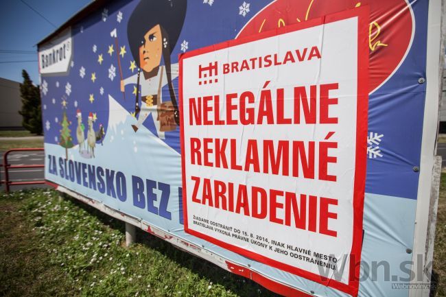Nesrovnal sa popasuje s reklamami, Bratislava chystá zmeny
