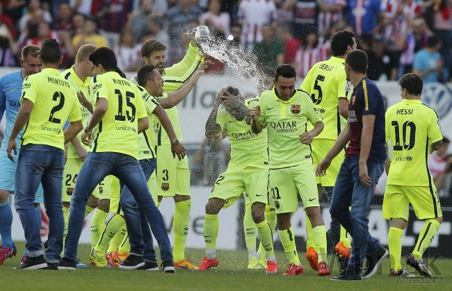 Barcelona uspela v Madride, oslavuje majstrovský titul