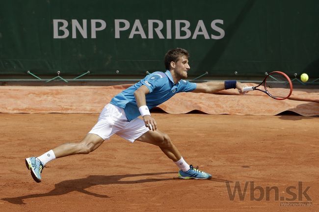 Kližan na Roland Garros končí, v druhom kole neuhral ani set