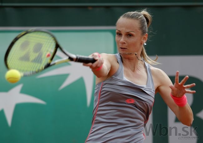 Rybáriková na Roland Garros dohrala, v singli dostala kanára