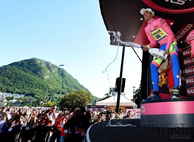 Contador zvýšil náskok na Gire, etapu vyhral Gilbert