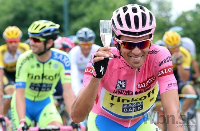 Contador triumfoval na Giro d'Italia, myslí už na Tour