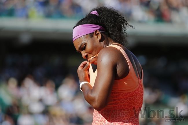 Serena má pred finále zdravotné problémy, takmer skolabovala