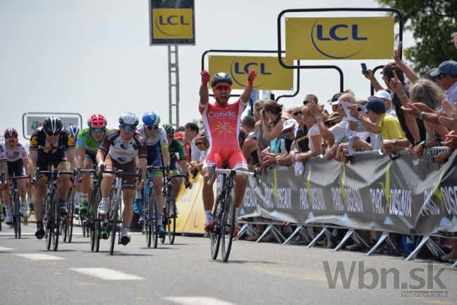 Bouhanni vyhral druhú etapu na Critérium du Dauphiné