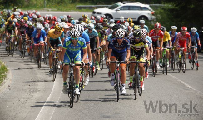 Okolo Slovenska má nového lídra, dominuje taliansky cyklista