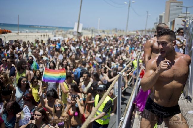 Tel Aviv ovládlo vyše stotisíc ľudí, koná sa Gay Pride