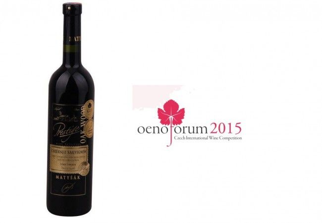 Cabernet Sauvignon 2009 víťaz kategórie na súťaži Oenofórum 2015