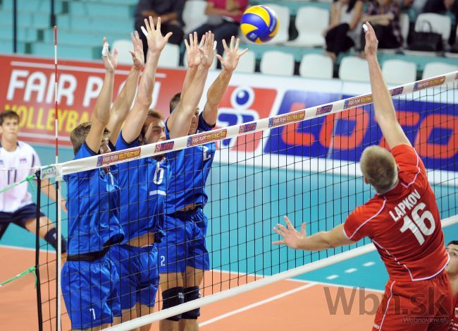 Slovenskí volejbalisti postúpili do štvrťfinále v Baku