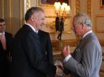 Kiska sa stretol s princom z Walesu, pozval ho na Slovensko