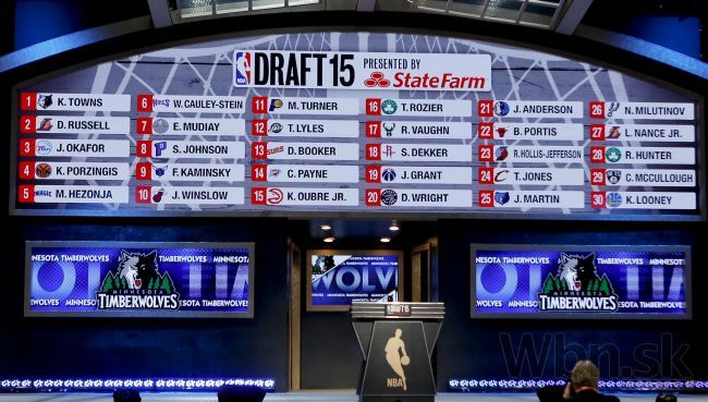 NBA ukončila prvé kolo draftu, kluby siahli po Európanoch