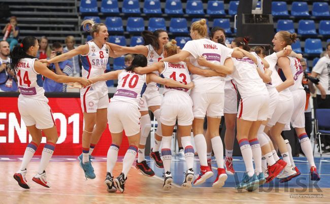 Srbské basketbalistky získali prvýkrát európsky titul