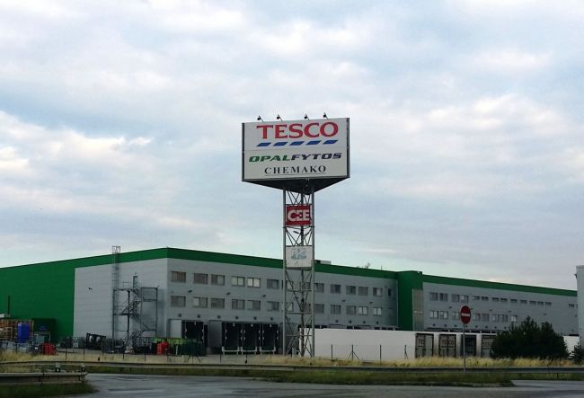 Tesco rozšírilo distribučné centrum na východnom Slovensku