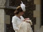 Britskú princeznú Charlotte slávnostne pokrstili