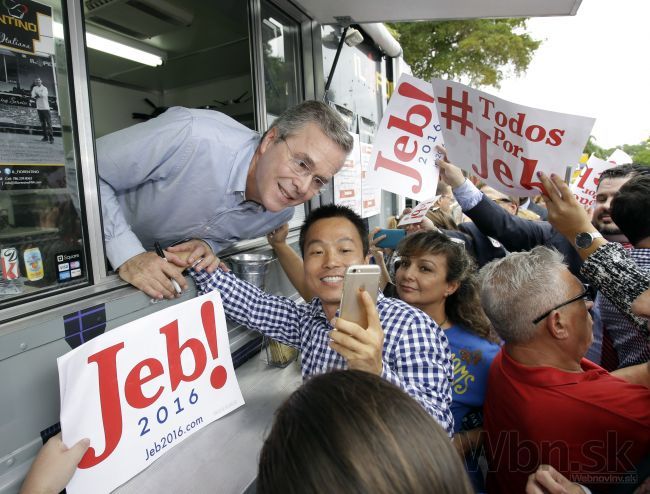 Jeb Bush na začiatku kampane trhá rekordy, má najviac peňazí