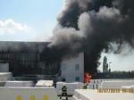 Požiar výrobnej haly v Senci spôsobil státisícové škody