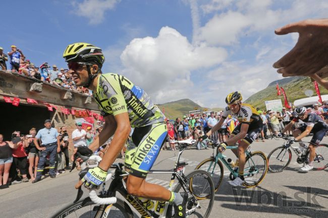 Contador sa na Tour pozerá reálne, zabojuje o tretie miesto