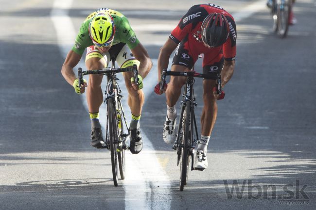 Sagan špurtoval o hetrik, v Belgicku ho zdolal súper z Tour