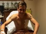 Triatlonista Varga nechal po tvrdom páde kožu na asfalte