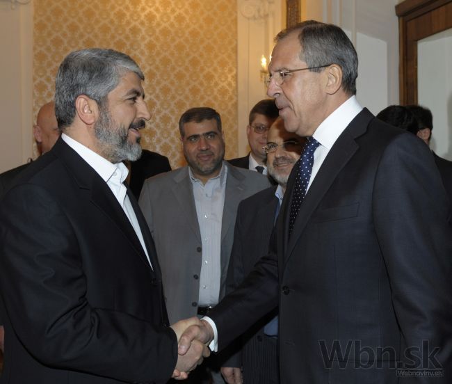 Lavrov sa stretol s vodcom Hamasu, pozval ho do Moskvy