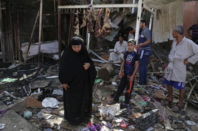 Pri výbuchu na trhovisku v Bagdade zahynulo najmenej 60 ľudí