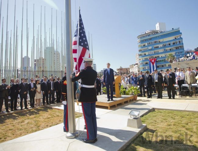 Kerry zavítal na návštevu Kuby, otvoril veľvyslanectvo