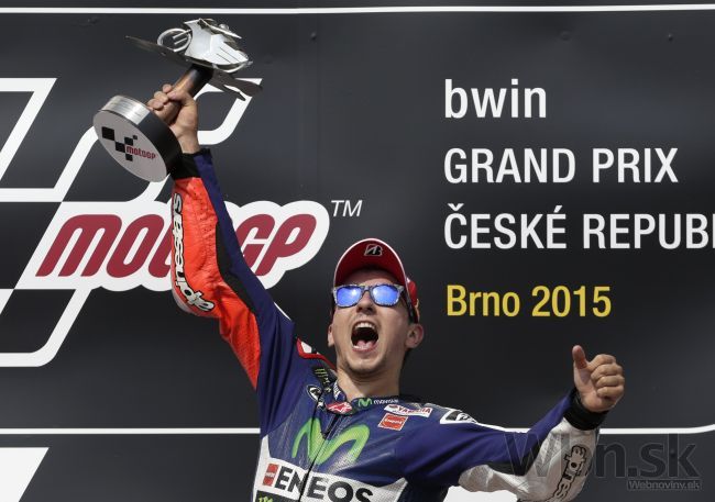 Veľkú cenu Česka ovládol Lorenzo, zužitkoval pole position