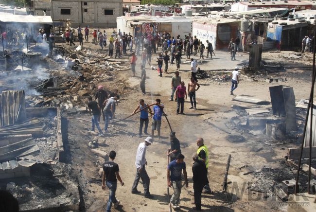 Trhovisko v Damasku zasiahli nálety, zabili desiatky ľudí