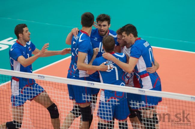 Slovenskí volejbalisti v rebríčku postúpili vyššie
