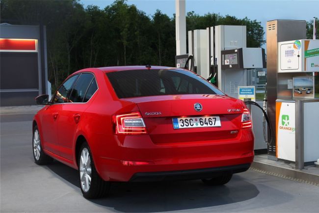 ŠKODA Octavia G-TEC prešla na jednu nádrž 1700 kilometrov