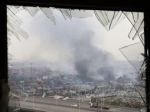 Prístav v Číne opäť horí, hasiči bojujú so štyrmi požiarmi