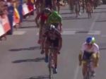 Video: Sagan skončil na Vuelte opäť na pódiu, vyhral Ewan