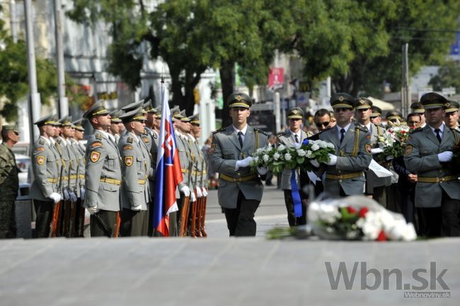 V Bratislave si pripomenuli SNP, hovorili o slobode