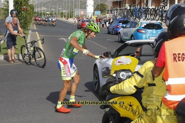 Sagan poletí domov, pre zranenia musel odstúpiť z Vuelty
