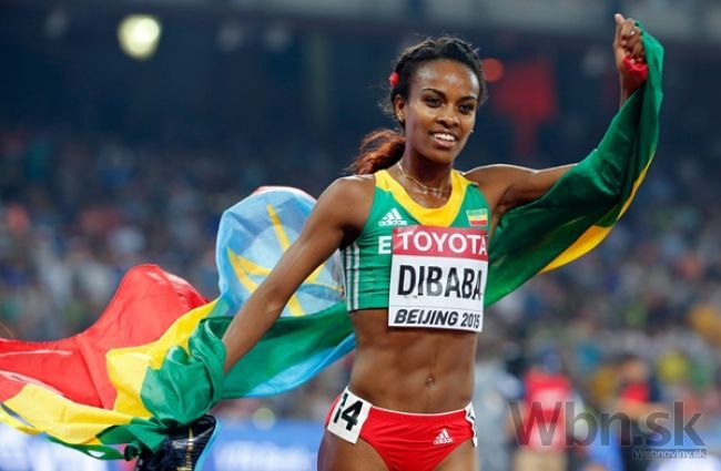 Etiópčanky brali v Pekingu medaily, maratón vyhrala Dibabová