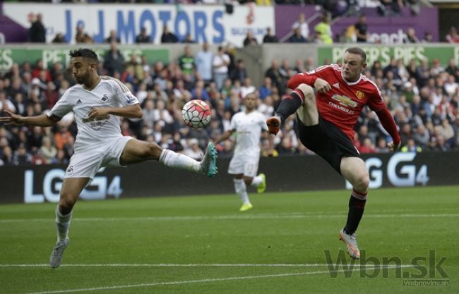 Video: ManUnited podľahol Swansea, domácim stačilo päť minút