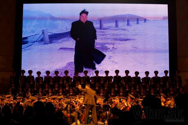 V Moskve zaspieval národný zbor vodcu Kim Čong-una